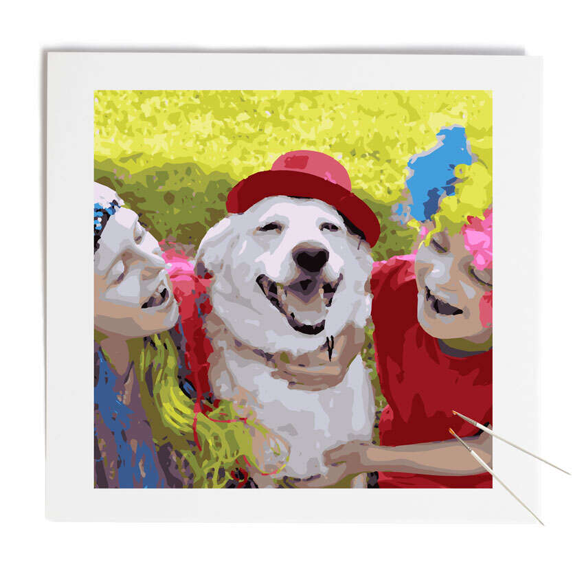 Maľovanie podľa čísel 50x50