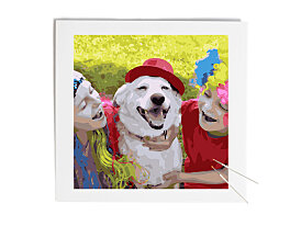 Maľovanie podľa čísel 50x50