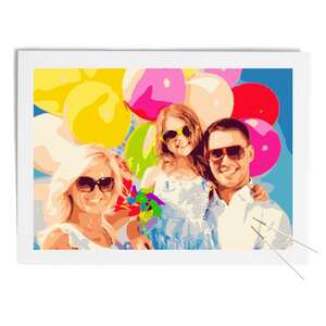 Maľovanie podľa čísel 35x50 - DIY RÁM -  Dielikov